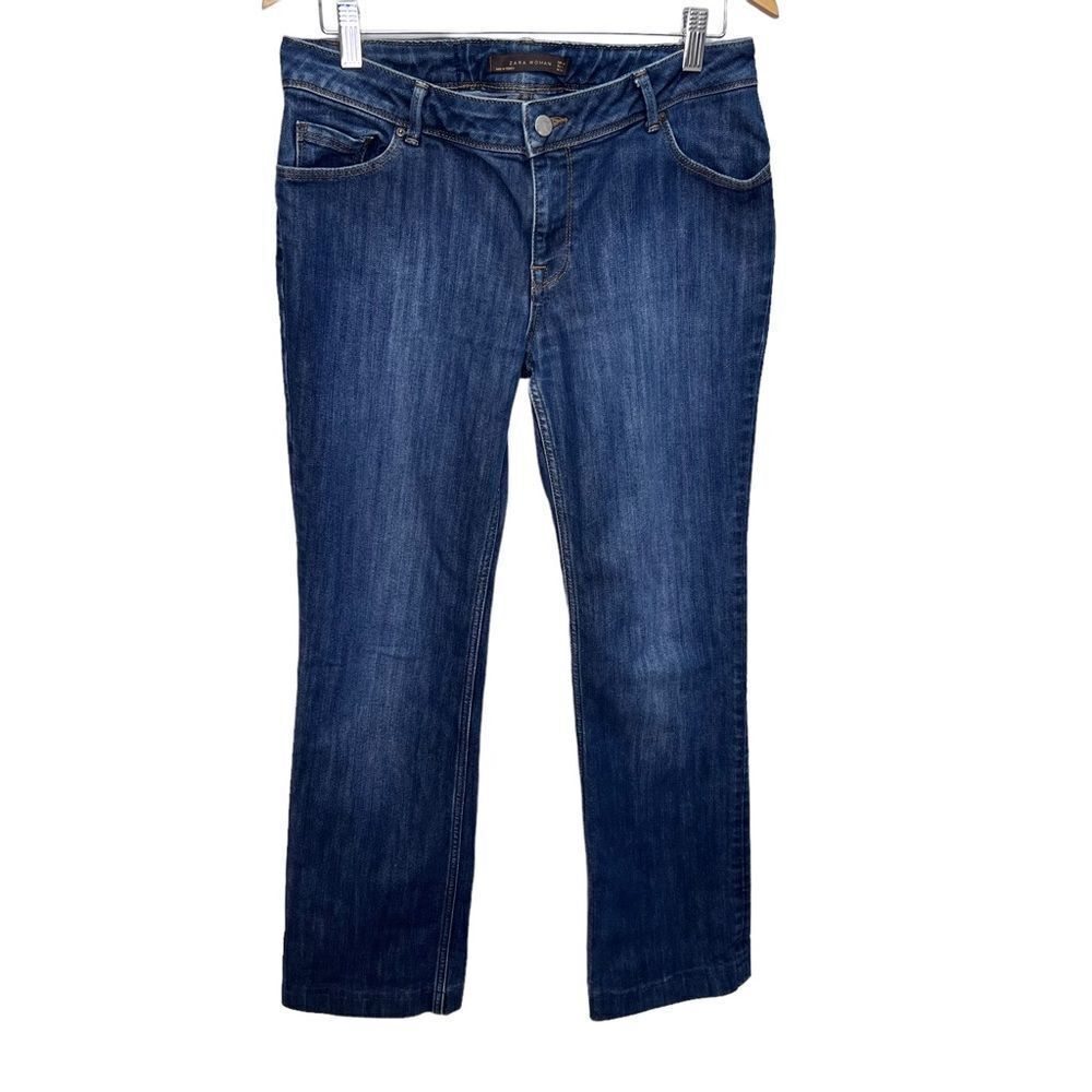 Zara Woman Straight Leg Jeans Size 14